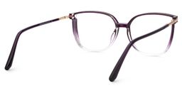 Rodz Violet Foncé Carré lunettes2