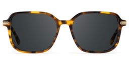Jetson Noir Rectangulaire lunettes de soleil0