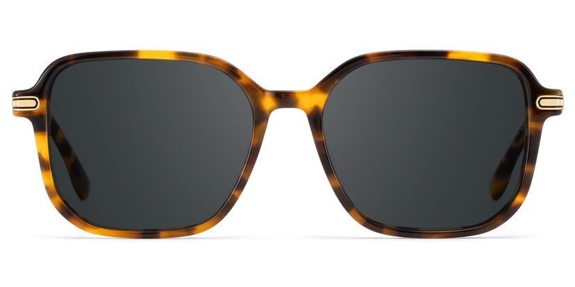 Jetson Noir Rectangulaire lunettes de soleil