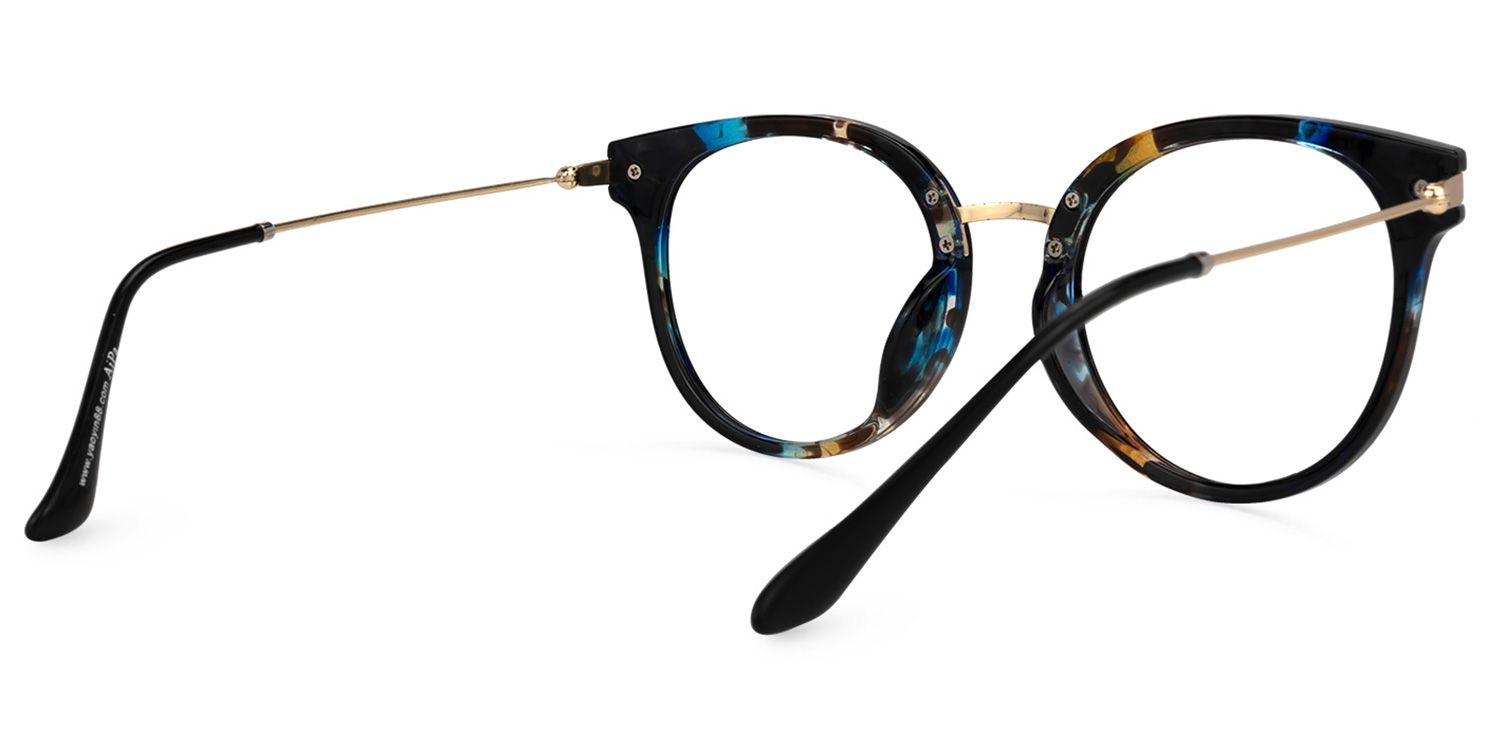 Kalinda Floral Ronde Lunettes3