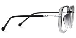 Joana Noir-Cristal Géométrique lunettes2