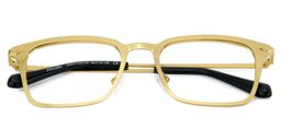 Chaney Or Rectangulaire lunettes1