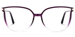 Rodz Violet Foncé Carré lunettes0