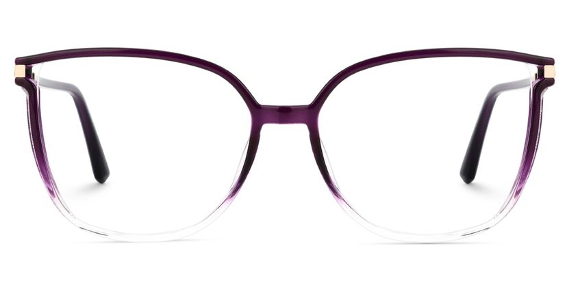 Rodz Violet Foncé Carré lunettes