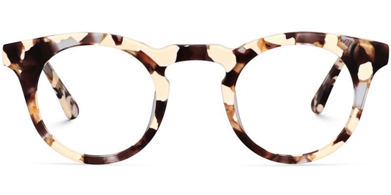 Abigail Lunettes rondes Tortoise0