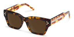 Marlowe Tortue Rectangulaire lunettes de soleil2