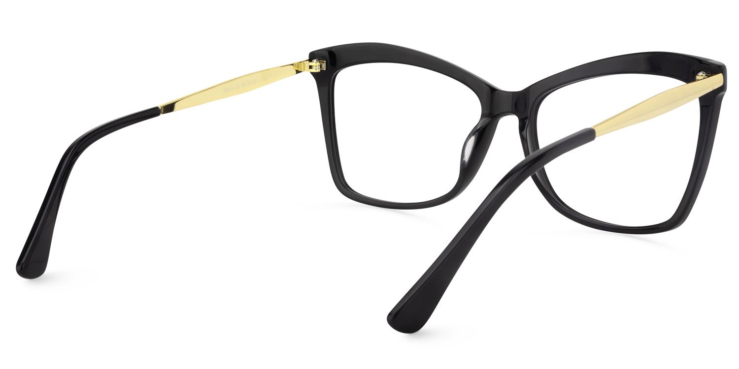 Isaebella Noir Papillon Lunettes4