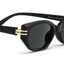 Lagoona Noir Cat-eye lunettes de soleil4