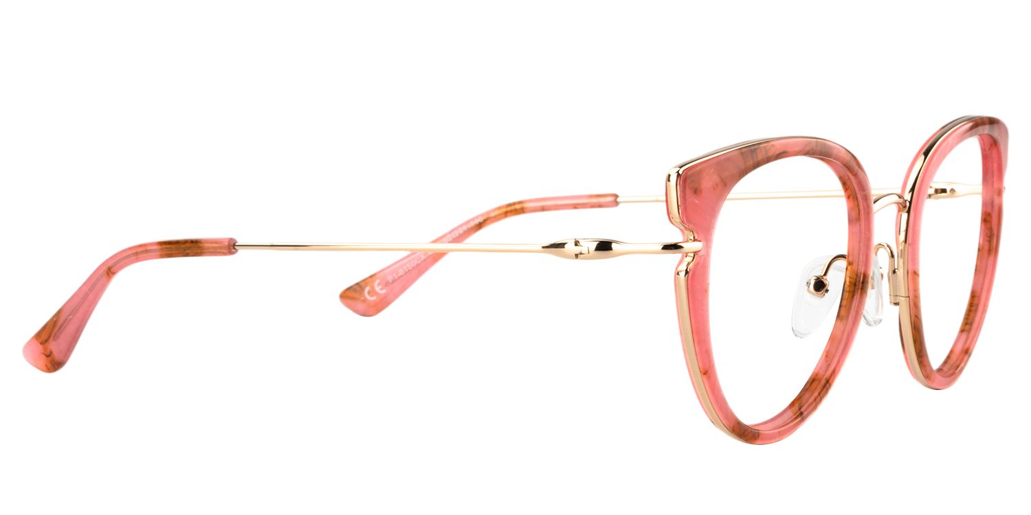 Alfonso Lunettes Cateye  Rose Tortoise 3