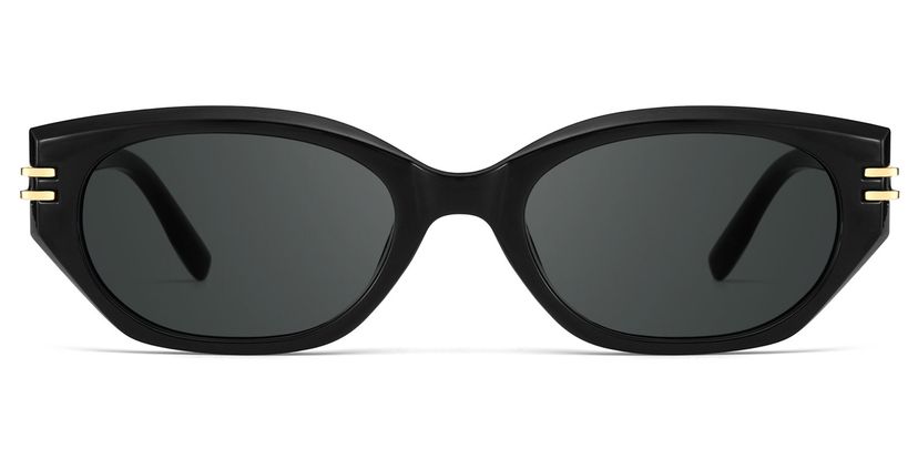 Lagoona Noir Cat-eye lunettes de soleil