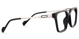 Mabel Noir Carré lunettes3