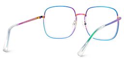 Wade Irisé Carré lunettes4