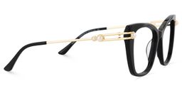 Victor Noir Cat-eye lunettes4