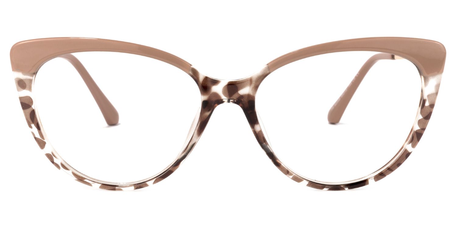 Marcus Camée Marron Cateye Lunettes0