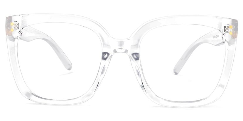 Ebony Cristal Carré lunettes