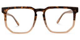 Matherne Tortue Carré lunettes0