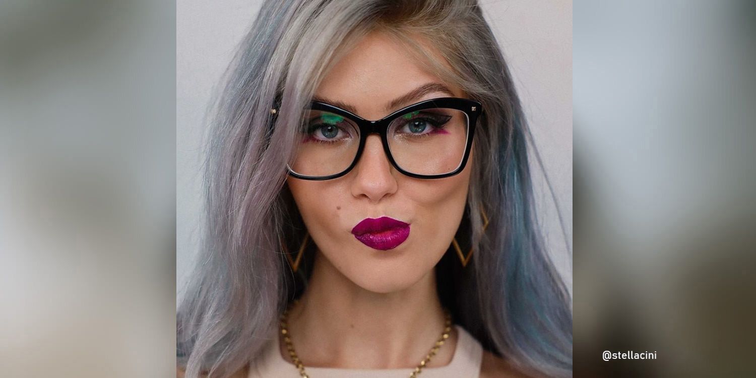 Isaebella Noir Papillon Lunettes1