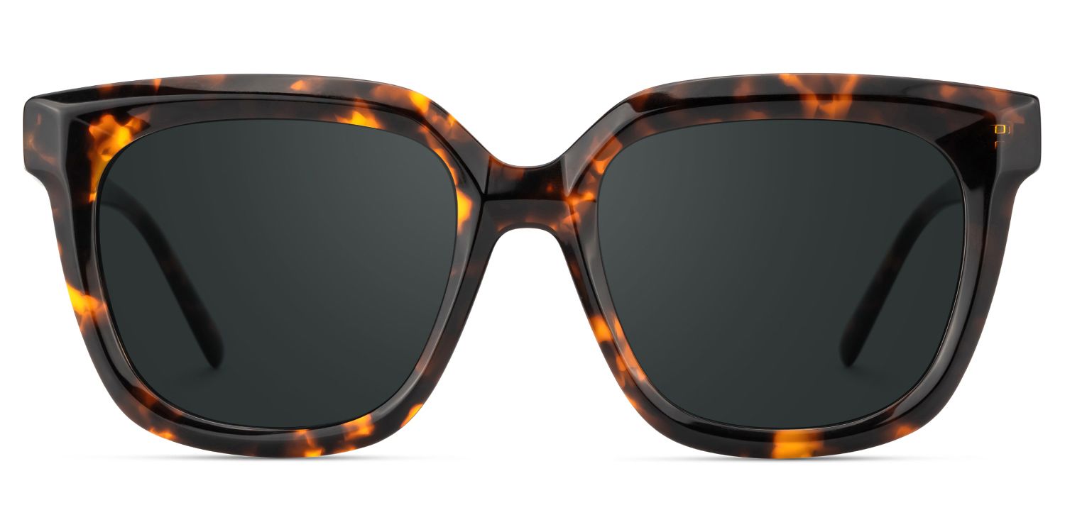 Lunettes de soleil de vue Square Tortue Lark | ZEELOOL0
