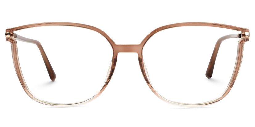 Rodz Marron Cristal Carré lunettes