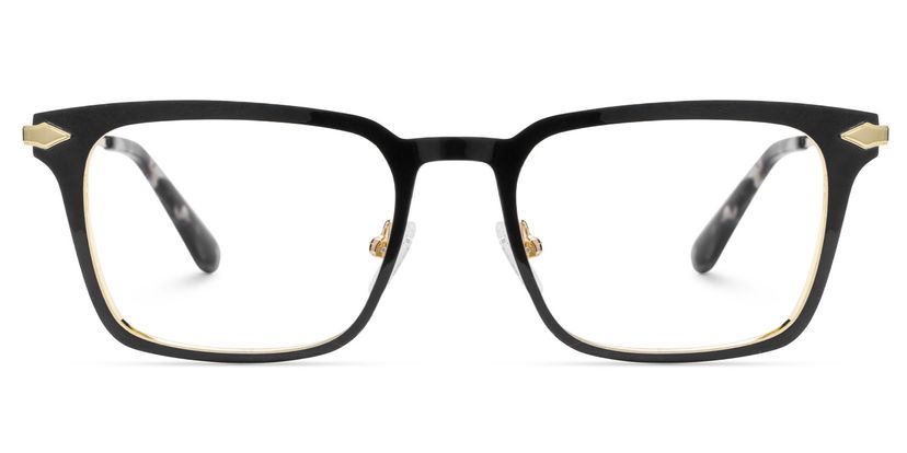 Chaney Noir Rectangulaire lunettes