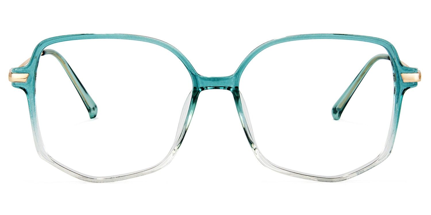 Payton Vert Géométrique Lunettes 0