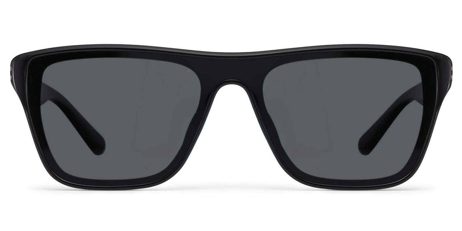 Lunettes de soleil polarisées de conduite Aviator Noir Paloma | ZEELOOL0