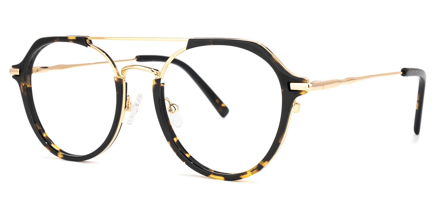 Riley Tortue Aviateur Lunettes1