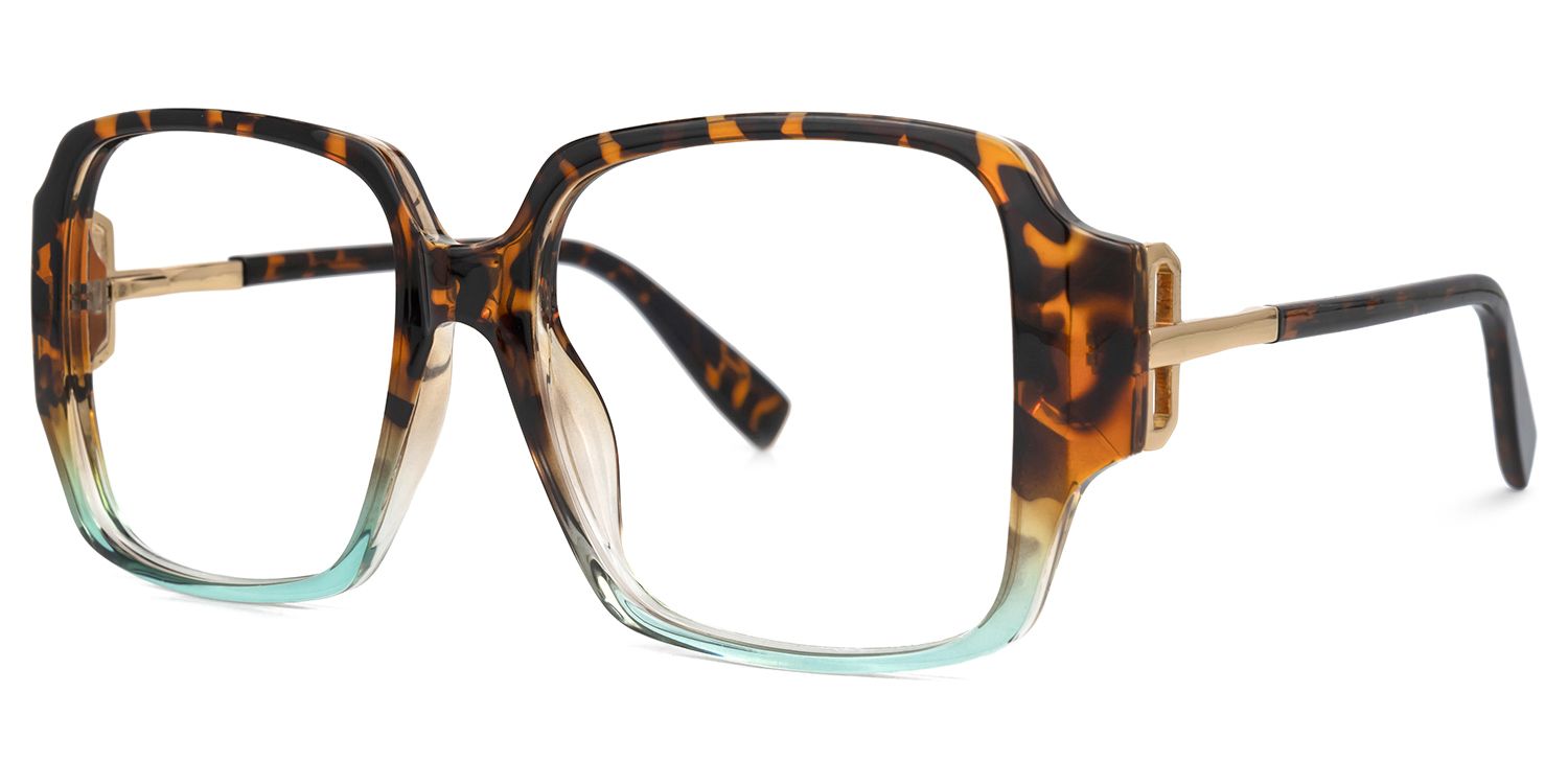 Larvall Tortue Rectangle Lunettes1
