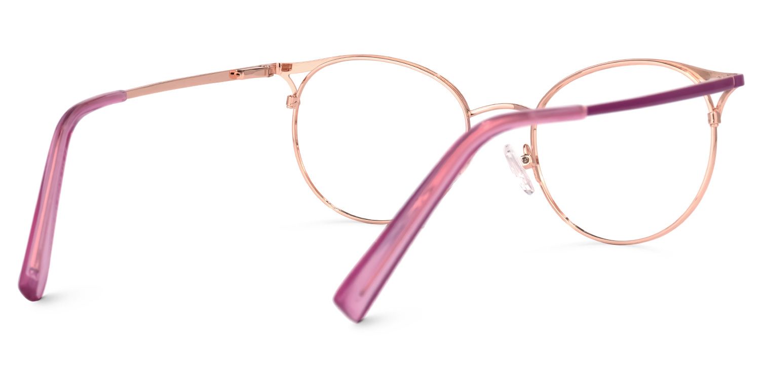 Sharon Violet Cateye Lunettes2