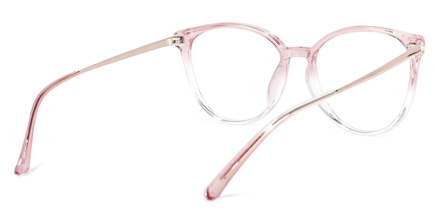 Omar Lunettes Rose Cat Eye3