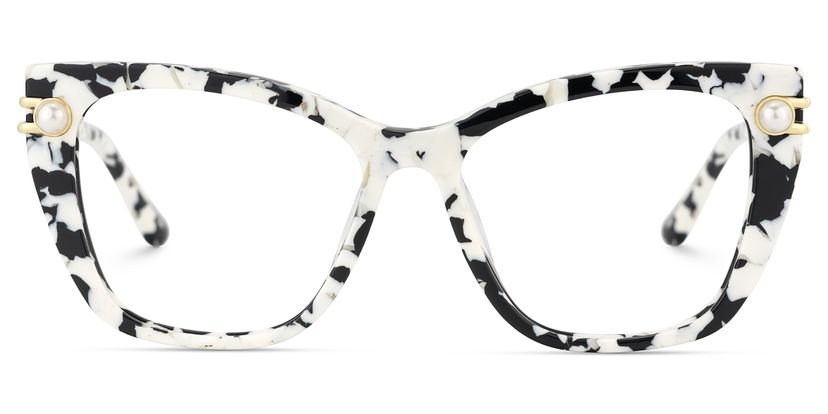 Victor Marbre Cat-eye lunettes