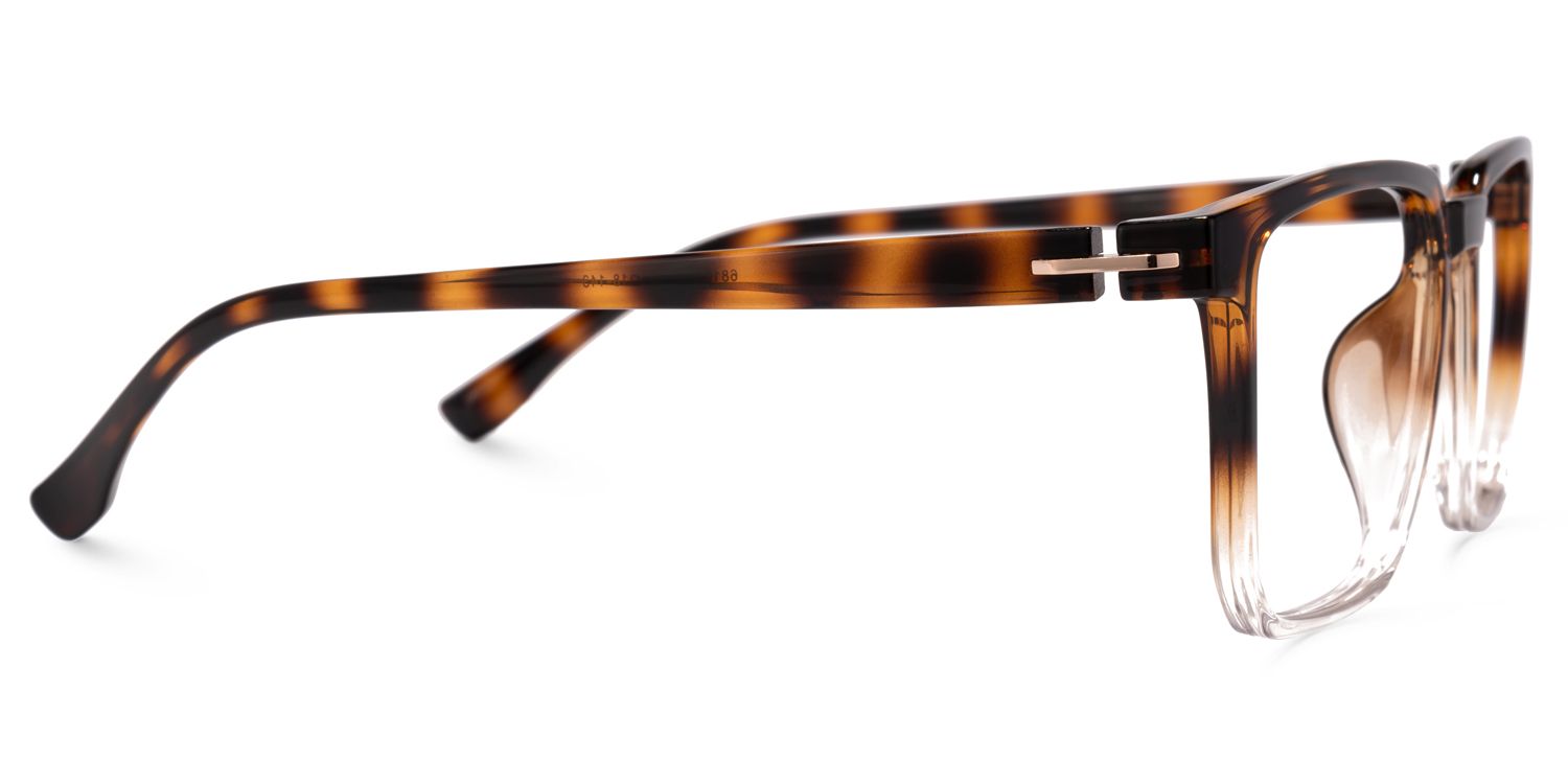 Zavala Tortue Carré Lunettes2