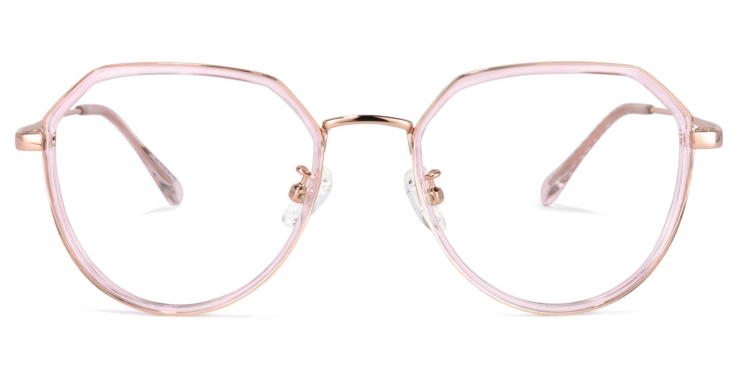 Parker Lunettes géométriques roses 0