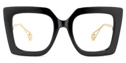 Qatar Noir Carré lunettes0